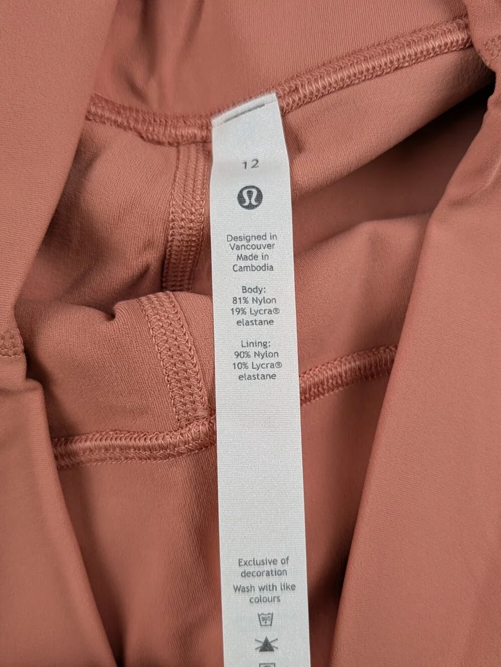 NWT Lululemon Align HR Crop 23 Pink Savanna Size 12 Pilates Princess Balletcore